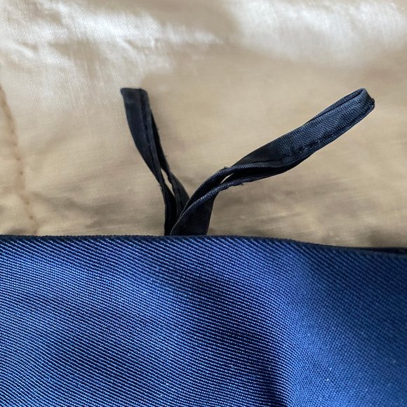 VINTAGE PRADA TECHNOSTRETCH BLUE PANTS -SZ 46 - Picture 4 of 6